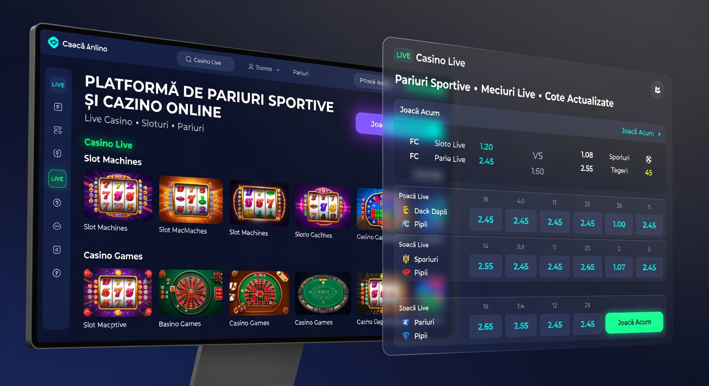Live casino tafel met poker chips naast een golf leaderboard, illustrerend de naadloze overgang tussen sportbets en tafelspellen