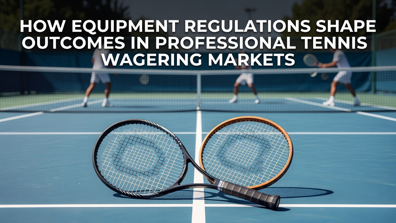 Tennisrackets en ballen onderworpen aan strenge ITF-regels tijdens een professioneel toernooi
