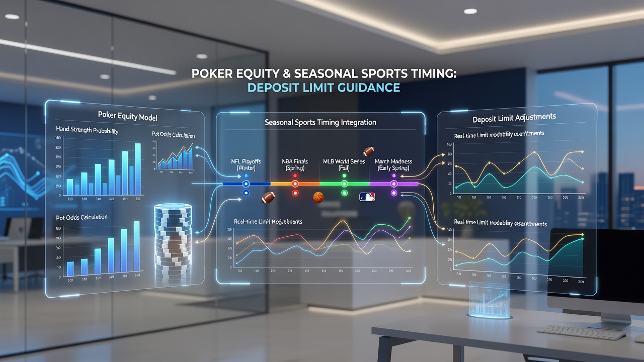 Grafiek die depositlimieten aanpast op basis van equity en sportevenementen