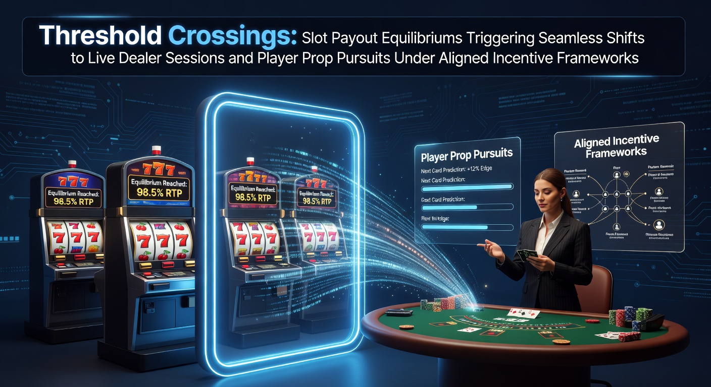 Grafiek van slot-uitbetalingscurves die drempels overschrijden en leiden tot verschuivingen in live dealer en prop-weddenschappen